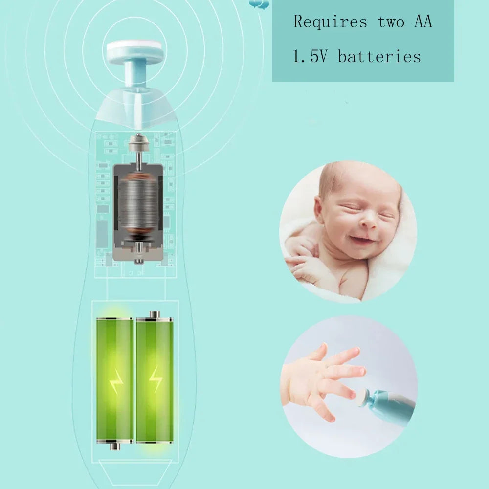 Coupe-ongles électrique multifonctionnel pour enfants et adultes