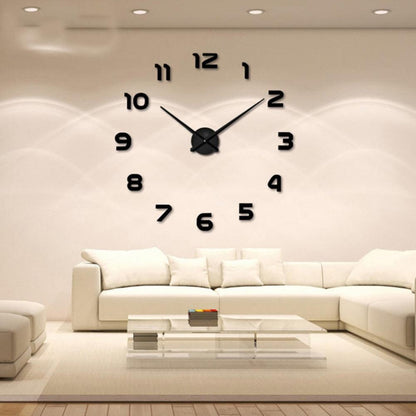 Grande horloge murale 3D