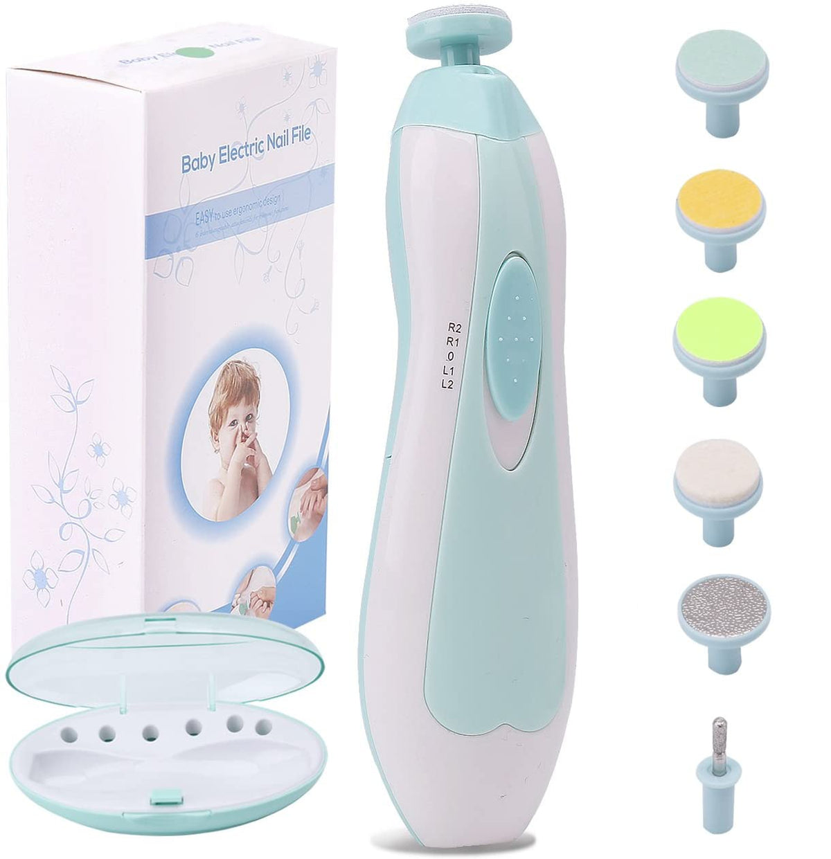 Coupe-ongles électrique multifonctionnel pour enfants et adultes