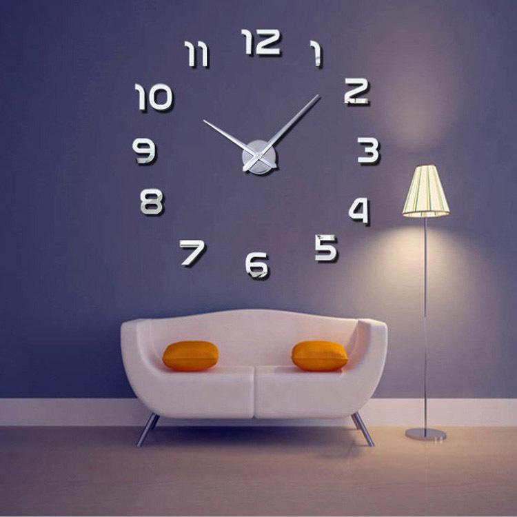 Grande horloge murale 3D